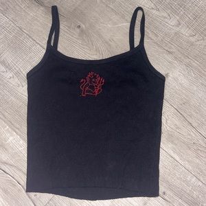 Brandy Melville Devil tank top